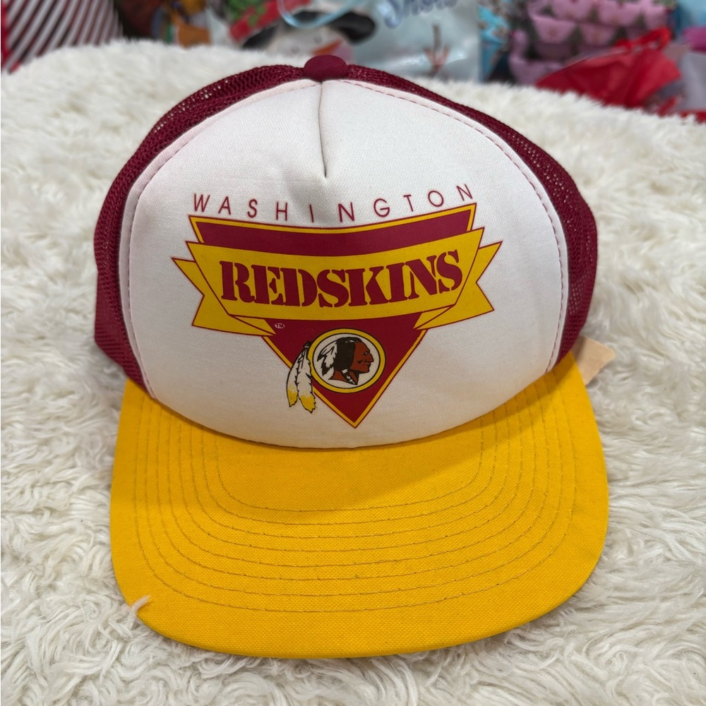 Vintage redskins trucker hat